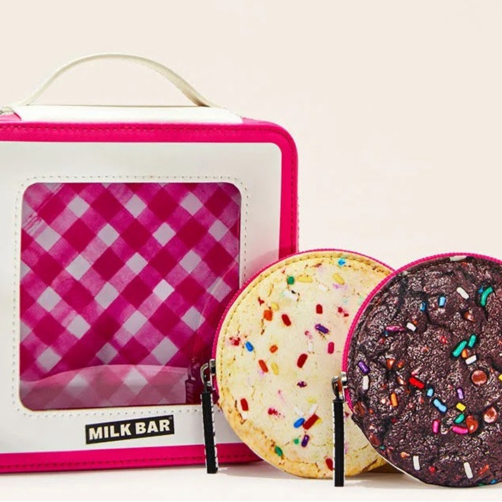 Bath and body works Milk Bar Cookie Cosmetic Bag